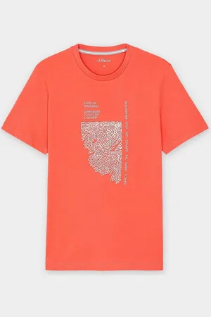 QS by s.Oliver T-shirt Met Print