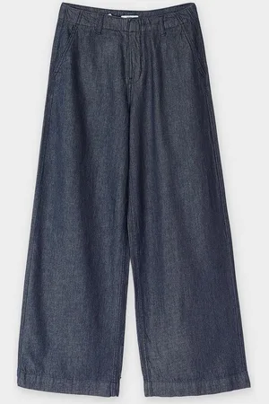 Sora Donkerblauwe Jeans, Wide Fit