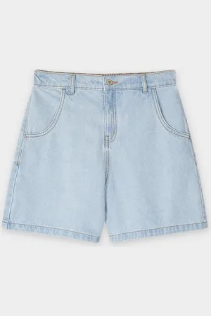 Sora Lichtblauwe Jeansshort