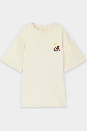 I AM Biokatoenen T-shirt Met Backprint, 128-164