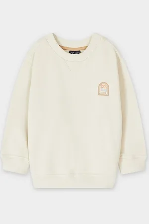 Maya Deluxe Sweater Met Kleine Rubberprint