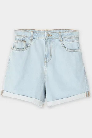 Groggy Blauwe Jeansshort