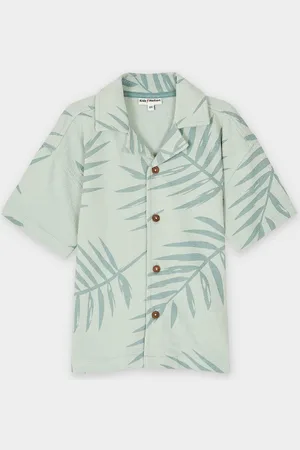 Kidz Nation Hemd Met Tropische Print
