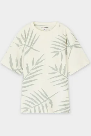 Kidz Nation T-shirt Met Tropische Print