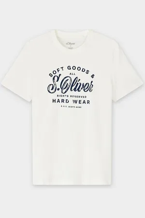 QS by s.Oliver T-shirt Met Opschrift