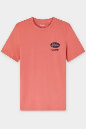 QS by s.Oliver T-shirt Met Opschrift