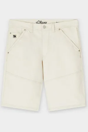 QS by s.Oliver Beige Short, Regular Fit