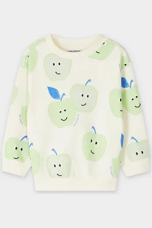 Kidz Nation Sweater Met Appelprint