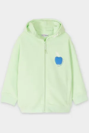 Kidz Nation Sweatvest Met Appelprint