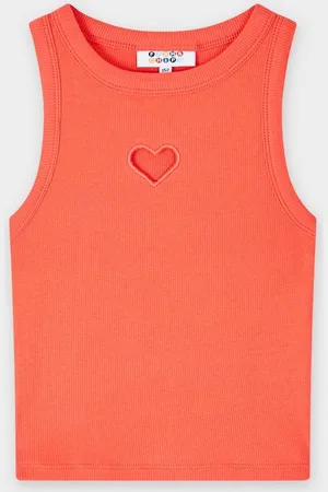 Fish & Chips Top Met Hartvormige Cut-out
