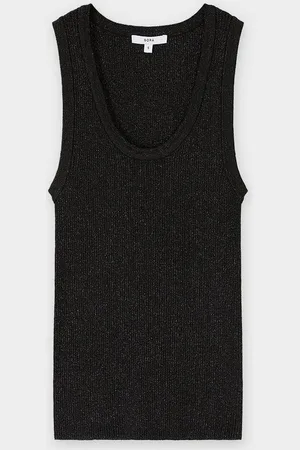 Sora Zwarte Top Met Glitter
