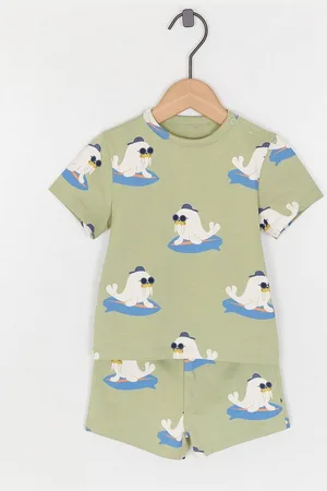 Cuddles and Smiles Pyjama Met Walrusprint
