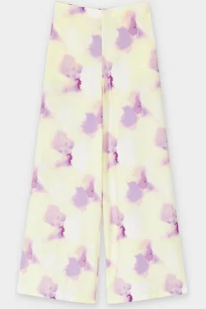 Dina Tersago Broek Met Tie Dye, Wide Leg Fit