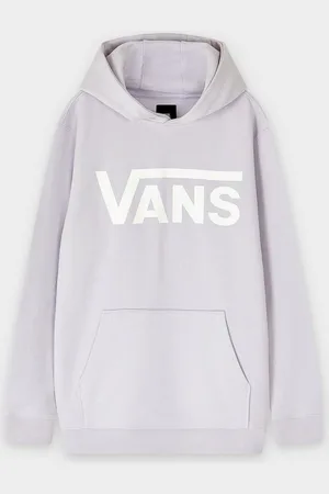 Vans Paarse Hoodie Met Opschrift