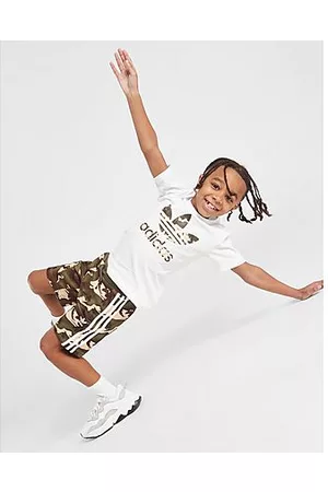 adidas Shorts - Camo Infil T-Shirt/Shorts Set Children