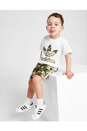adidas Camo Infill T-Shirt/Shorts Set Infant