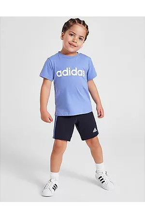 adidas Girls' Essential T-Shirt/Shorts Set Infant