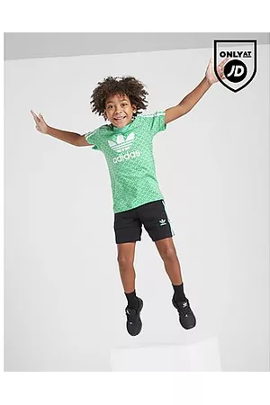 adidas Shorts - Monogram T-Shirt/Shorts Set Children