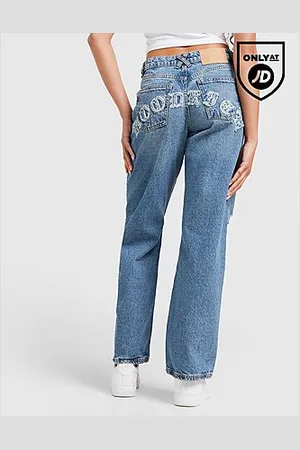 Hoodrich Logo Applique Jeans