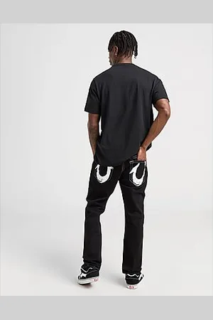 True Religion Rocco Taper Paint Jeans