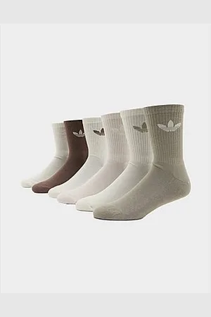adidas 6-Pack Trefoil Cushion Crew Socks