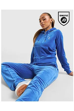 Juicy Couture Diamante JC Logo Hoodie