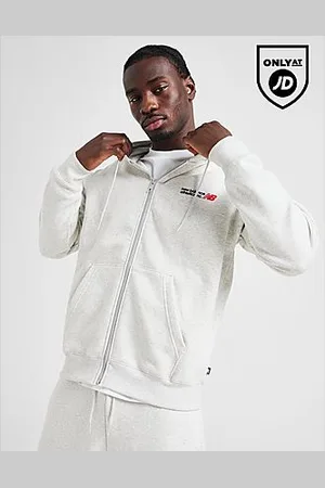 New Balance Core Logo Full Zip Hoodie