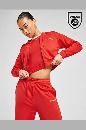 McKenzie French Terry Crop Full Zip Hoodie