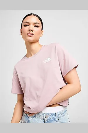 The North Face Simple Dome Crop T-Shirt Dames