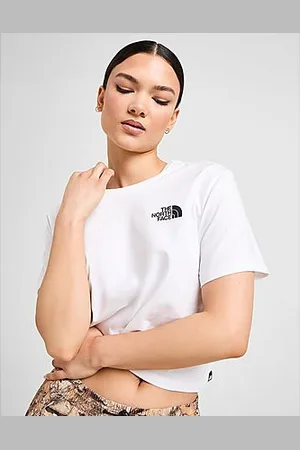 The North Face Simple Dome Crop T-Shirt Dames
