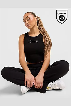 Juicy Couture Diamante Rib Tank Top