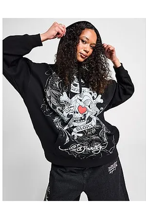 ED HARDY Dagger Boyfriend Hoodie