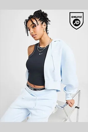 Nike Phoenix Crop Full Zip Hoodie