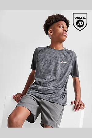Berghaus All Over Print Grid T-Shirt Junior