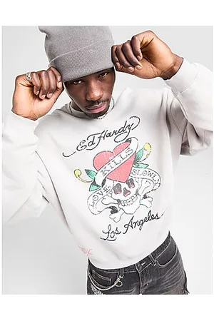 ED HARDY Love Kills Slowly Crew Sweatshirt