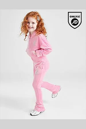 Juicy Couture Velour Hoodie/Flares Tracksuit Children