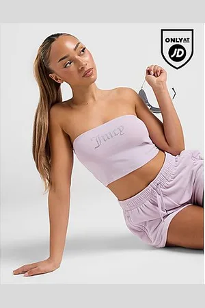 Juicy Couture Diamante Logo Bandeau Top