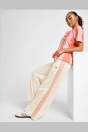 adidas 3-Stripes Wide Track Pants