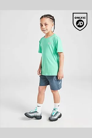 Under Armour UA Tech T-Shirt/Woven Cargo Shorts Set Children