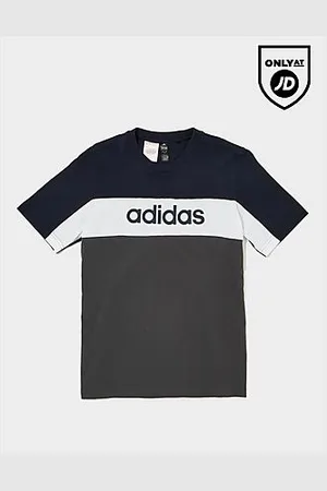 adidas Colour Block T-Shirt Junior
