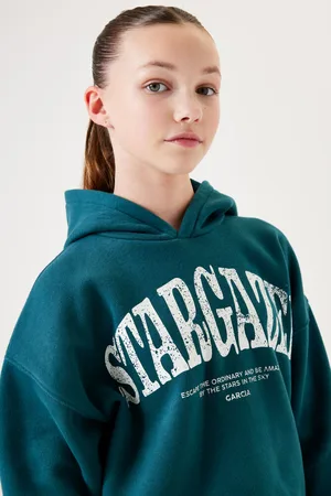 Garcia Hoodie petrol