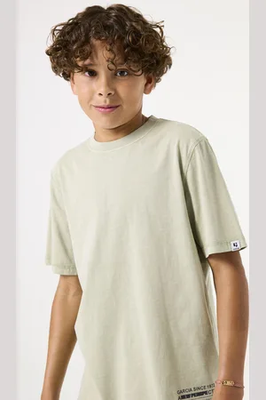 Garcia T-shirt lichtgroen