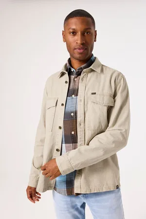 Garcia Denim overshirt beige
