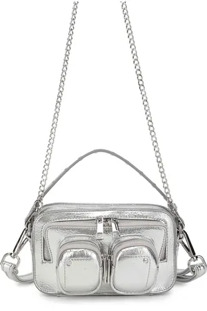 Nunoo Helena Recycled Cool Silver Crossbody