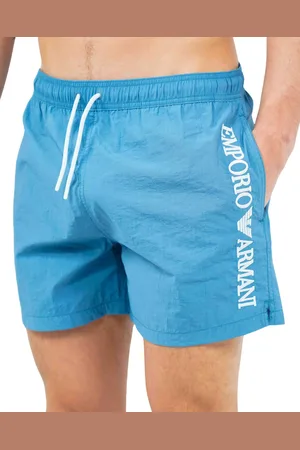 Emporio Armani Man Woven Boxer Beachwear