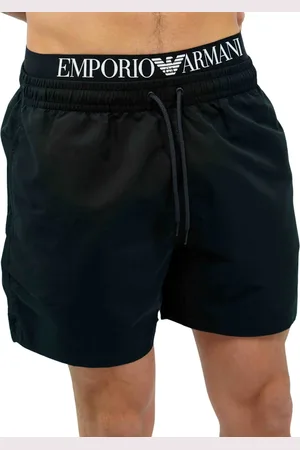 Emporio Armani Man Woven Boxer Beachwear