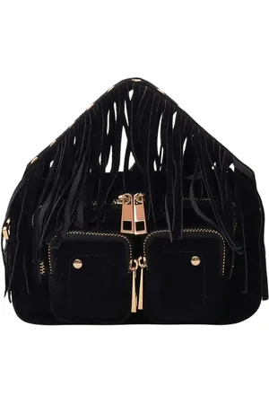 Nunoo Helena Fringe Suede w. Gold