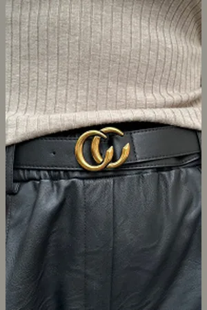 Jurkjes Trend Belt Alice Black Gold