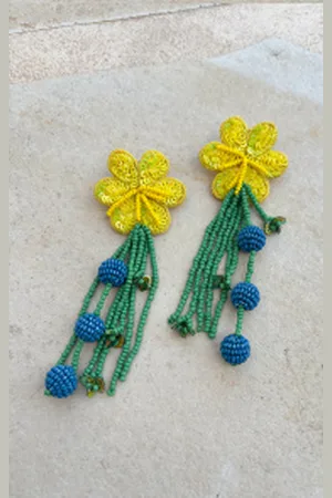 Jurkjes Handmade Flower Earrings