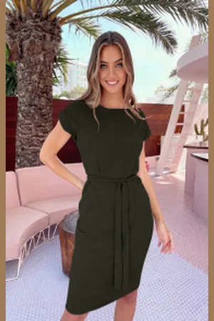 Jurkjes Noa Dress Army